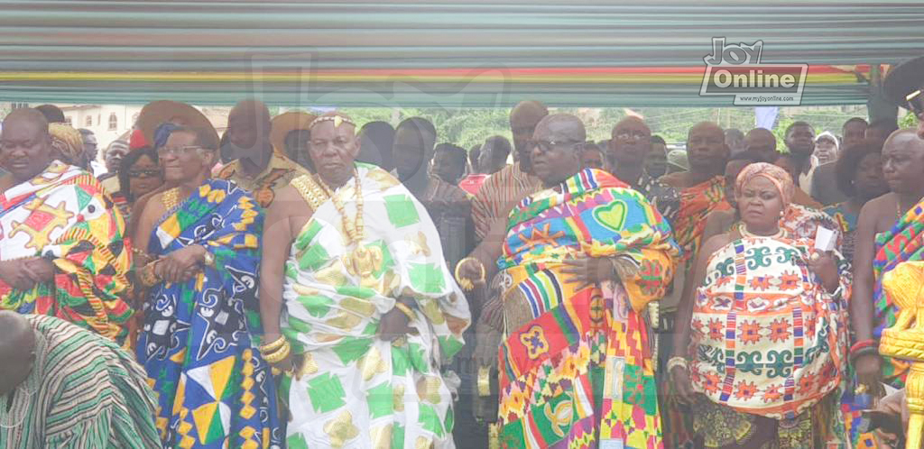 Akufo-Addo in Dome-Kwabenya barely 24 hours after sacking Adwoa Safo