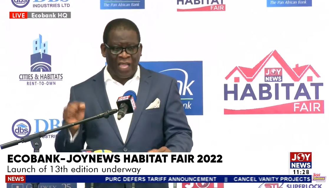 Playback EcobankJoyNews Habitat Fair launched