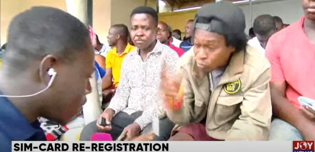 Many Ghanaians besiege SIM re-registration centres in quest to meet deadline