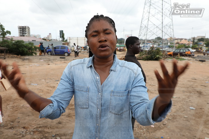 Photos: GRIDCo demolishes illegal structures under high tension lines at Bawaleshie