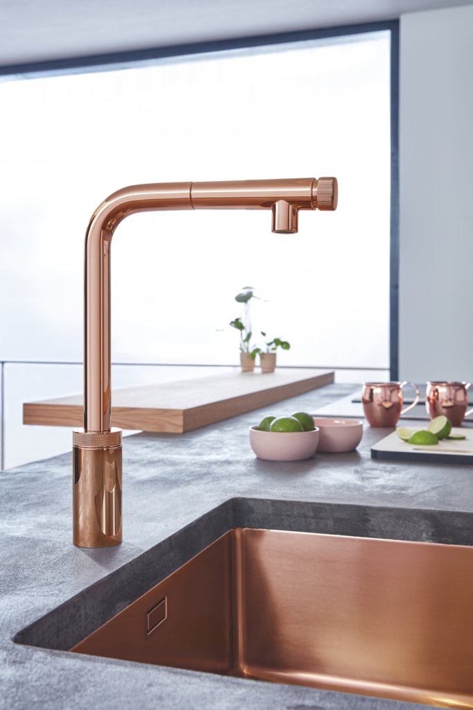 Designing avant-garde culinary hot spots with the GROHE kitchen portfolio Designing avant-garde culinary hot spots with the GROHE kitchen portfolio