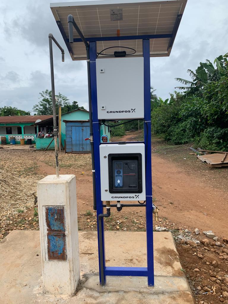 Grundfos Ghana Water Initiative to roll out 12 new digital water schemes, following successful Abomosu pilot