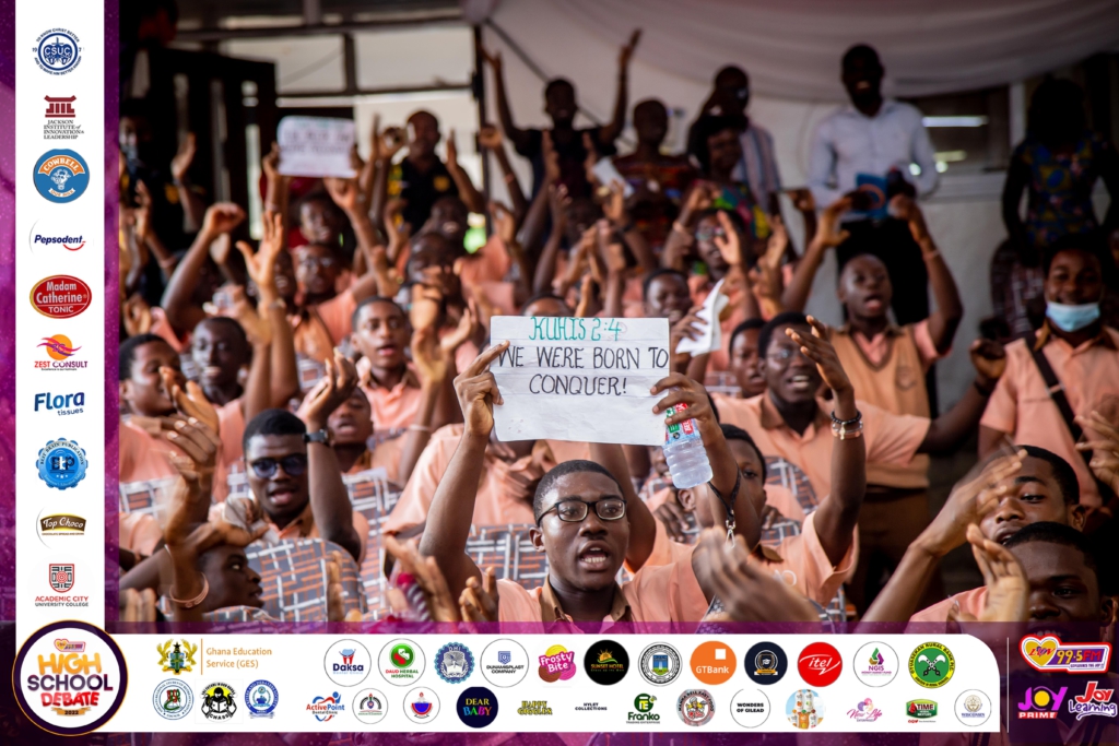 Kumasi High School beats two-time finalist Prempeh College to win 2022 Luv FM High School debate