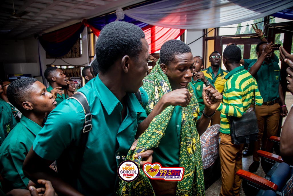 Prempeh College silences KNUST SHS to enter the semifinal of Luv FM's High School Debate