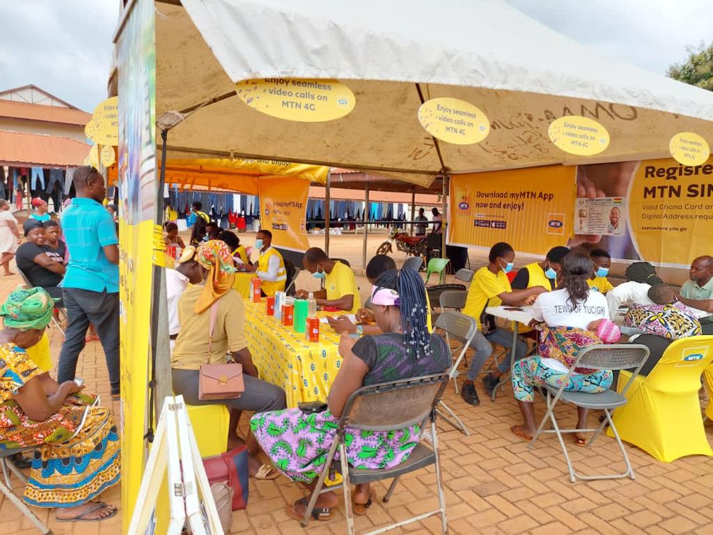 SIM Card registration: MTN agents hit market, communities to meet deadline