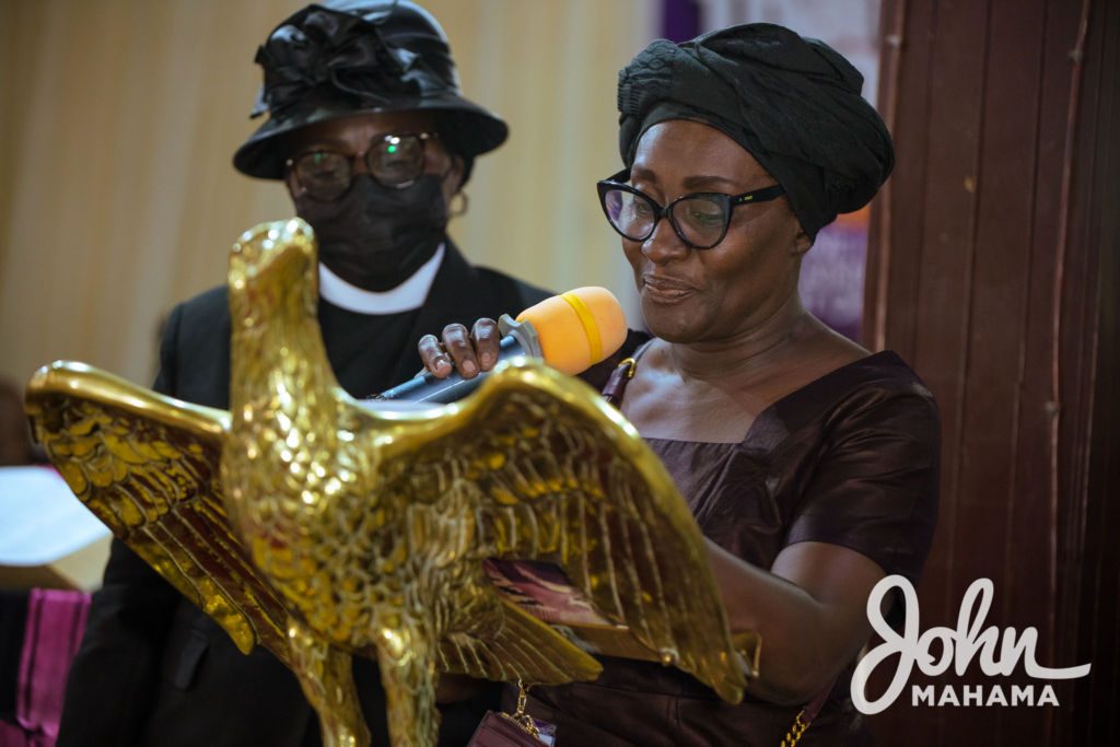 Photos: Akufo-Addo, Mahama and others mourn wife of late General Akuffo, Emily Akuffo