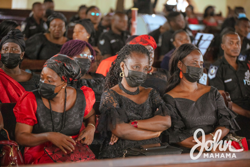 Photos: Mahama mourns wife of late Gen Akuffo, Emily Akuffo