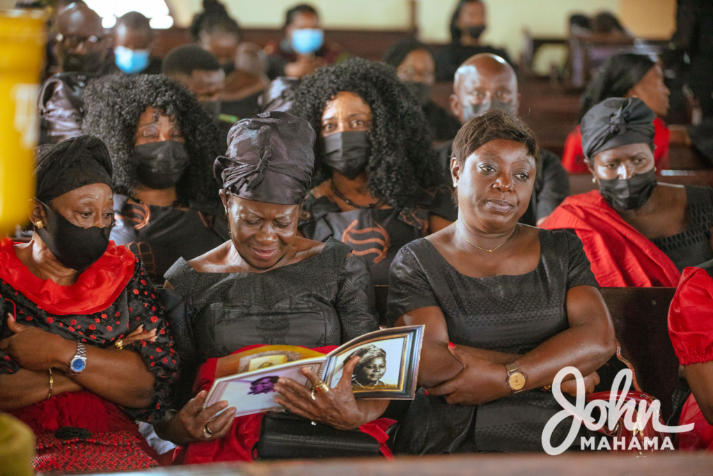 Photos: Akufo-Addo, Mahama and others mourn wife of late General Akuffo, Emily Akuffo