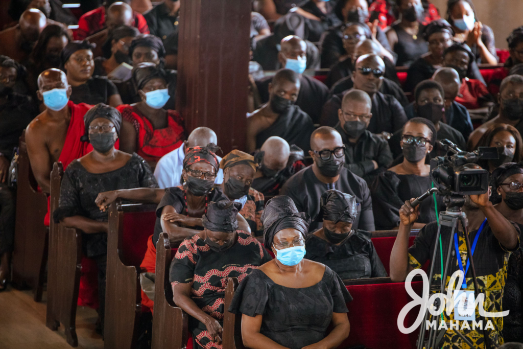 Photos: Akufo-Addo, Mahama and others mourn wife of late General Akuffo, Emily Akuffo