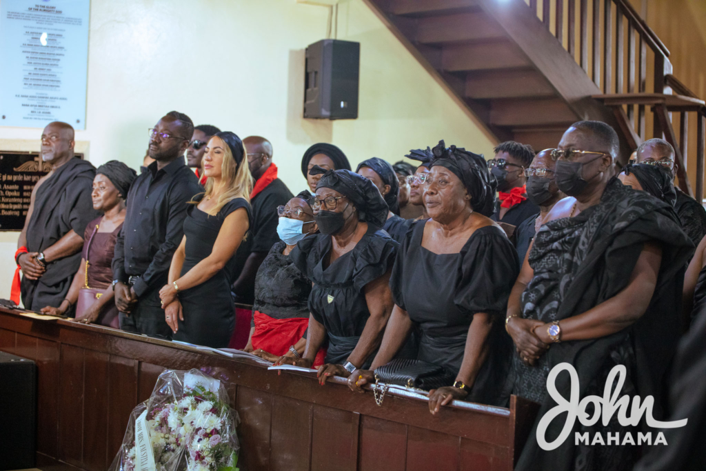 Photos: Akufo-Addo, Mahama and others mourn wife of late General Akuffo, Emily Akuffo