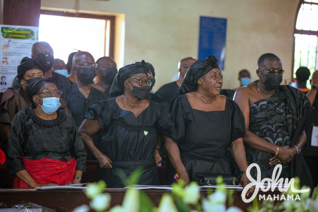 Photos: Akufo-Addo, Mahama and others mourn wife of late General Akuffo, Emily Akuffo