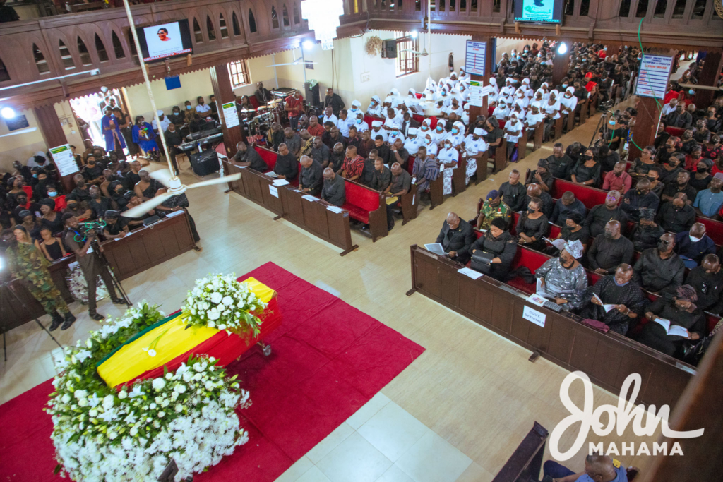 Photos: Mahama mourns wife of late Gen Akuffo, Emily Akuffo