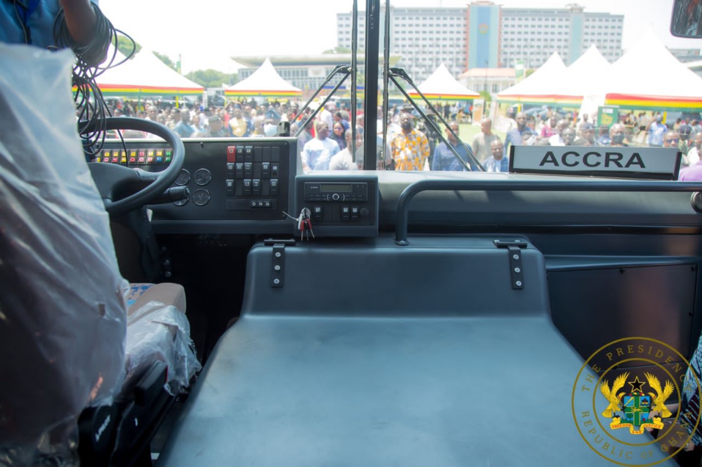 Akufo-Addo commissions 45 Metro Mass buses