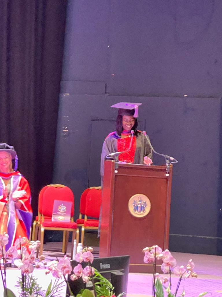 Ghanaian aces Best Graduating student feat in UK University Ghanaian aces Best Graduating student feat in UK University