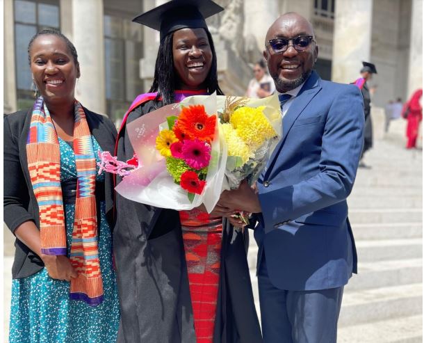 Ghanaian aces Best Graduating student feat in UK University