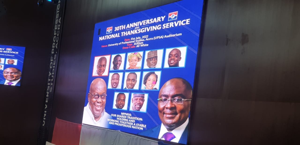 Photos: NPP@30 thanksgiving service