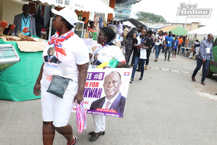 Some delegates and party stalwarts arrive at NPP National Conference