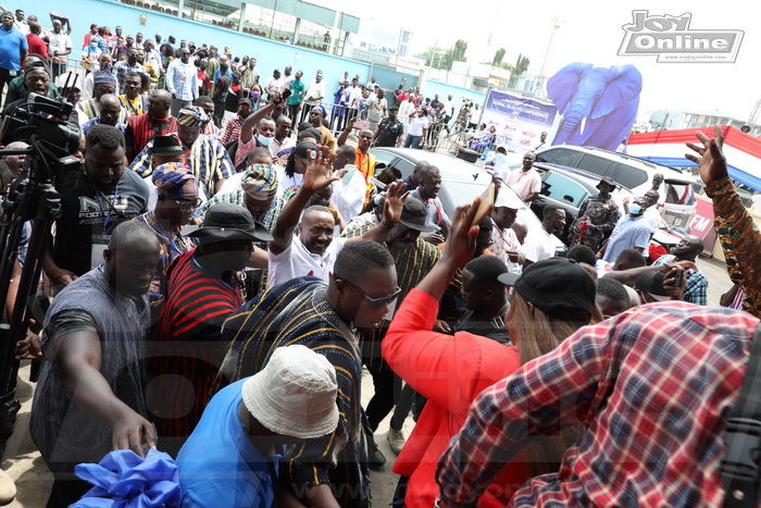 Some delegates and party stalwarts arrive at NPP National Conference