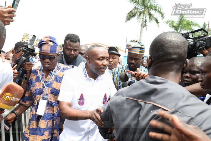 Some delegates and party stalwarts arrive at NPP National Conference