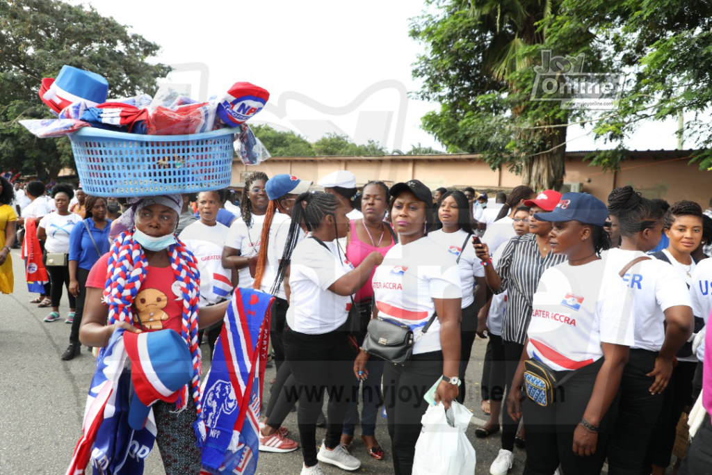 Photos: Traders cash-in on NPP Conference as delegates arrive