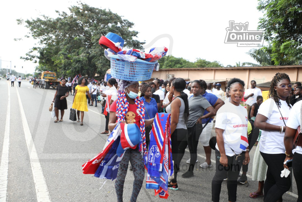 Photos: Traders cash-in on NPP Conference as delegates arrive