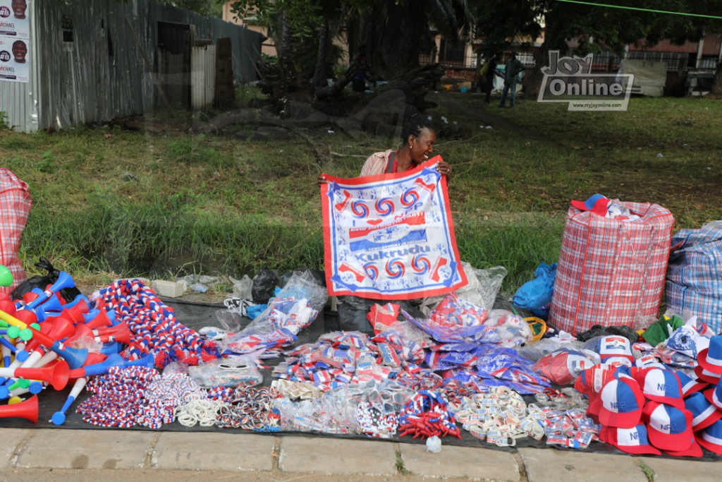 Photos: Traders cash-in on NPP Conference as delegates arrive