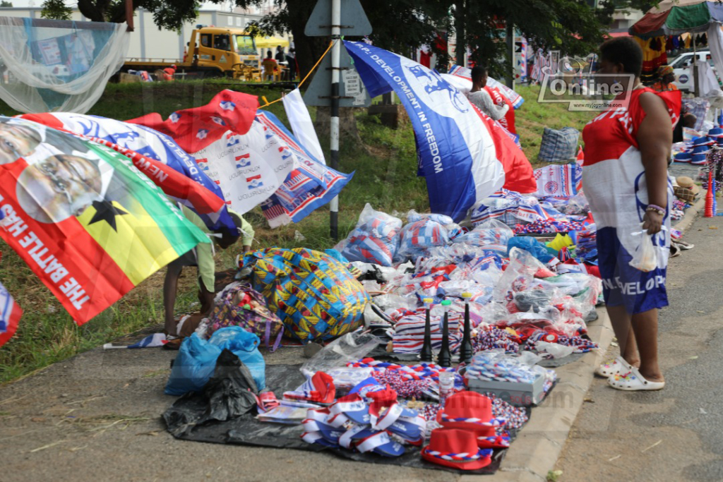 Photos: Traders cash-in on NPP Conference as delegates arrive