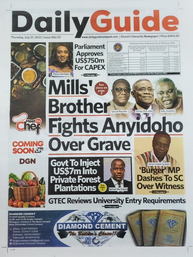 Today's front pages: Thursday, July 21, 2022 Today's front pages: Thursday, July 21, 2022
