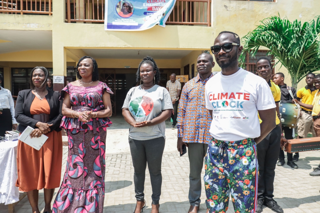 Okyeame Kwame, Accra Mayor celebrate first Climate Emergency Day