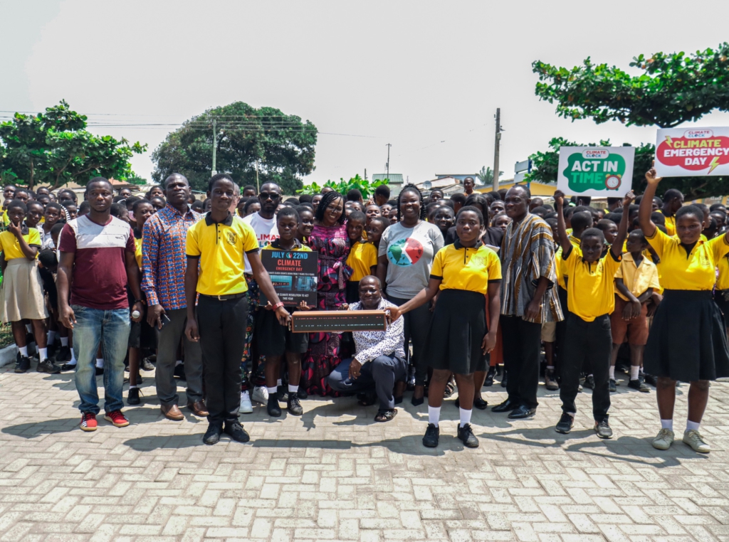 Okyeame Kwame, Accra Mayor celebrate first Climate Emergency Day