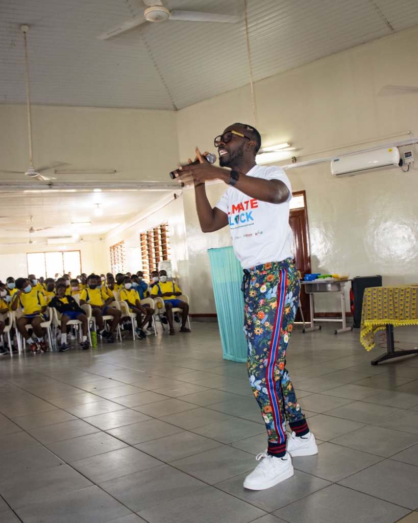 Okyeame Kwame, Accra Mayor celebrate first Climate Emergency Day