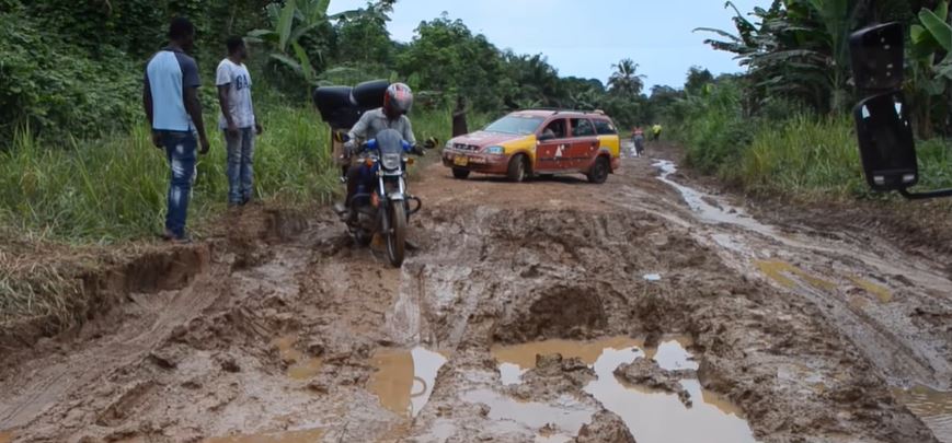 Trapped: Sankor- Cape 3 Points road dampens spirits of Ahanta West residents