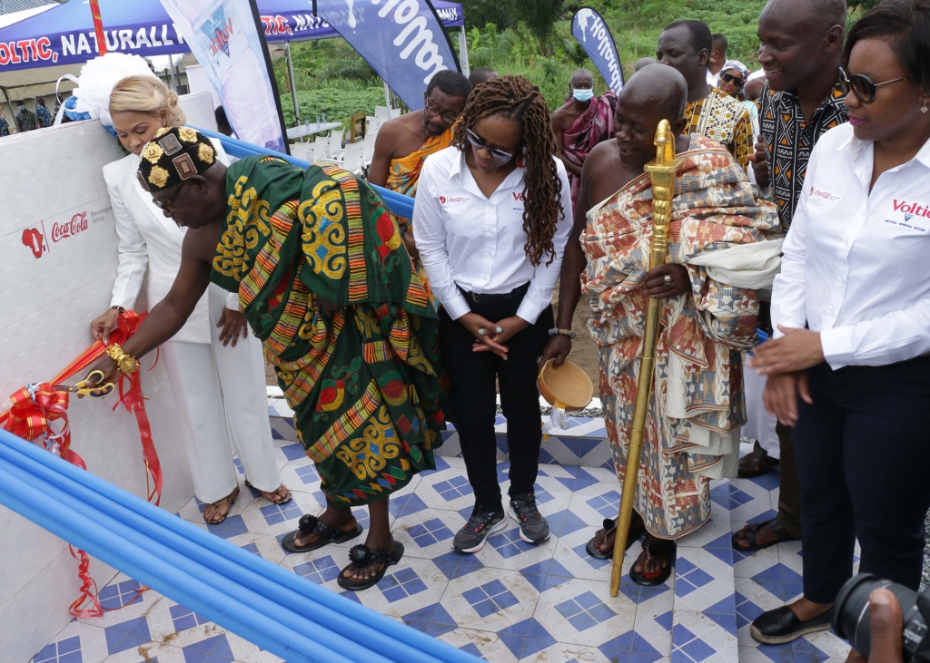 Voltic provides access to safe water for 2 communities