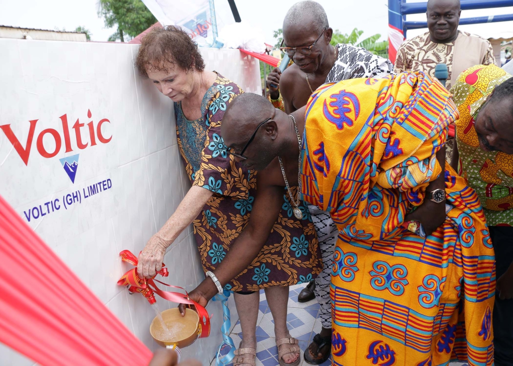 Voltic provides access to safe water for 2 communities