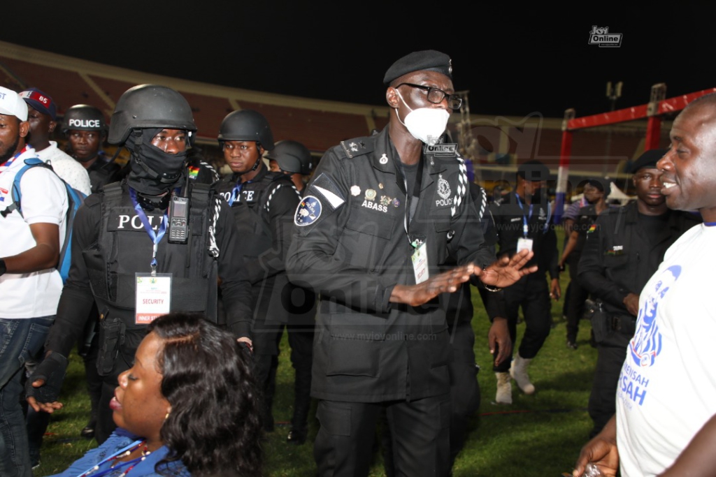 Photos of voting process at NPP National Delegates Conference