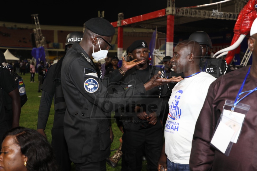 Photos of voting process at NPP National Delegates Conference