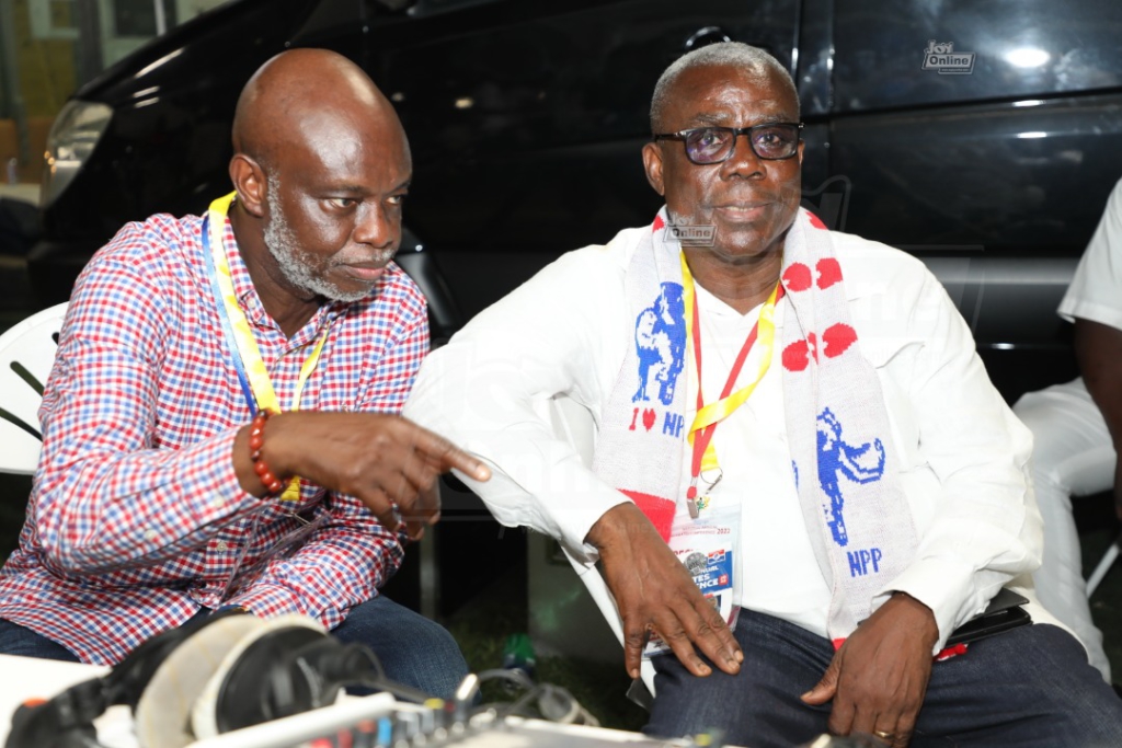 Photos of voting process at NPP National Delegates Conference
