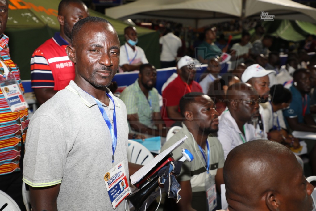 Photos of voting process at NPP National Delegates Conference