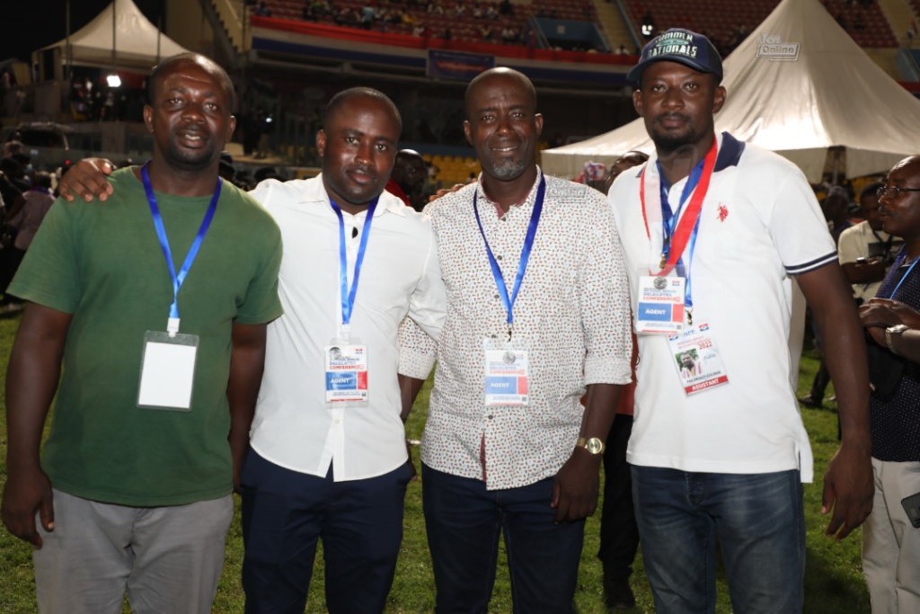 Photos of voting process at NPP National Delegates Conference