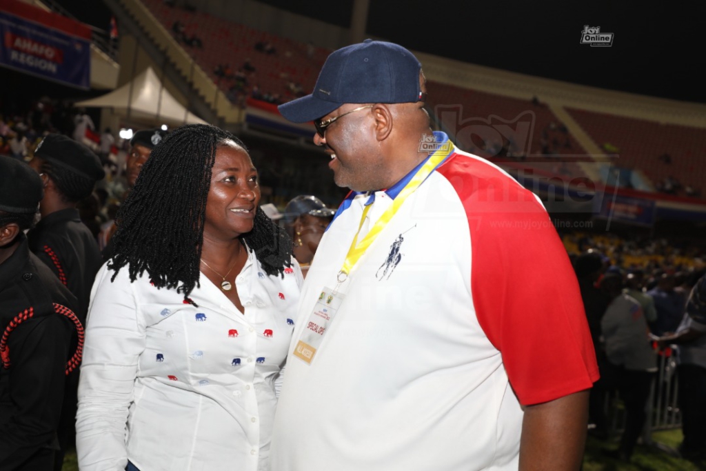 Photos of voting process at NPP National Delegates Conference