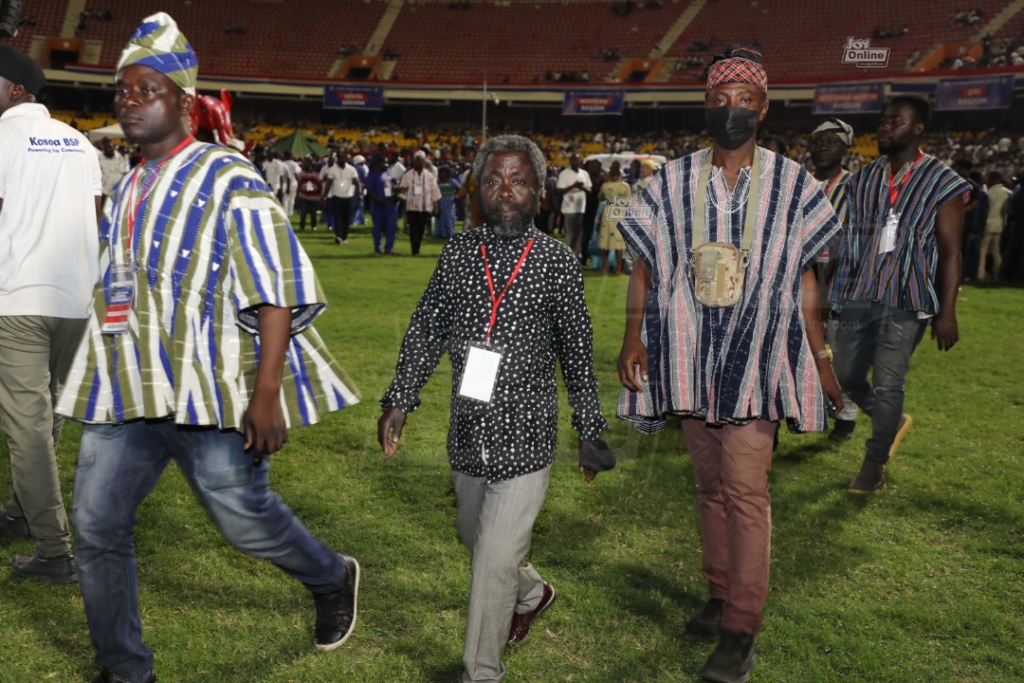 Photos of voting process at NPP National Delegates Conference