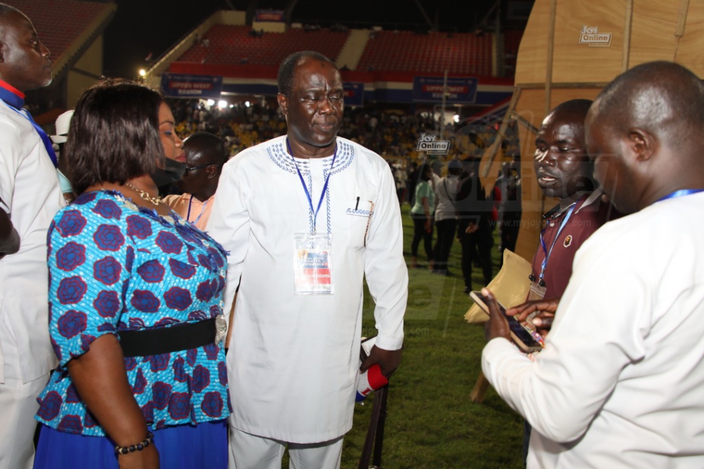 Photos of voting process at NPP National Delegates Conference