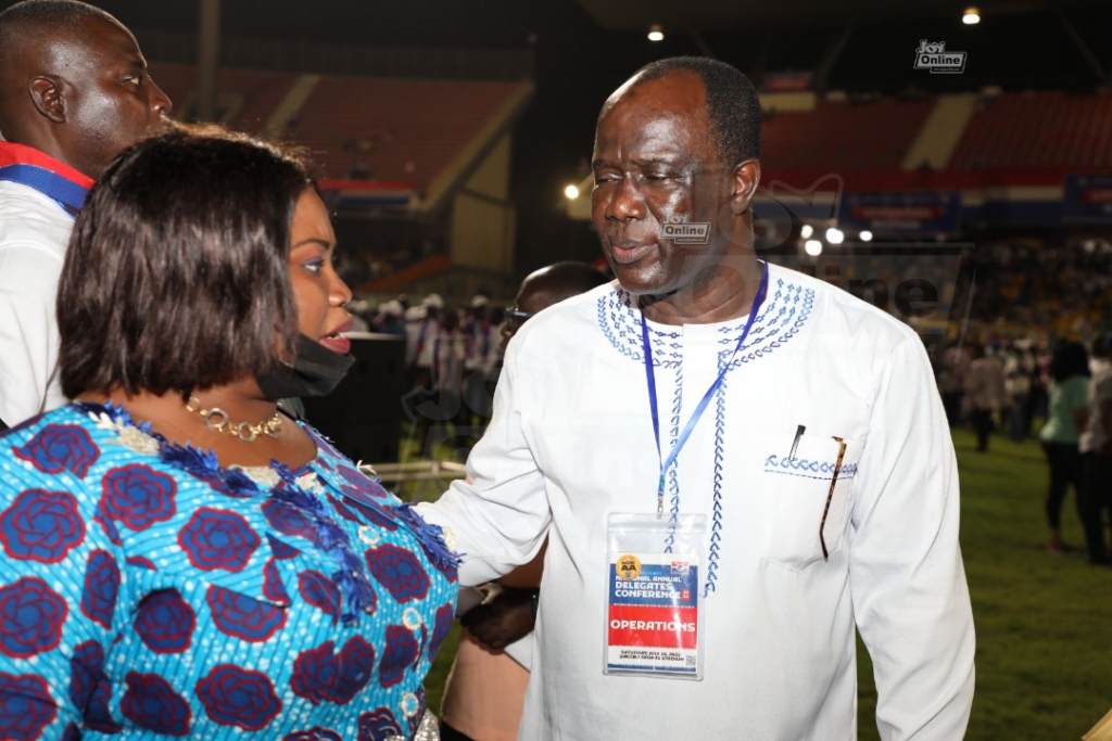 Photos of voting process at NPP National Delegates Conference