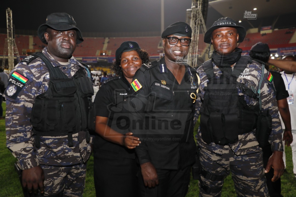 Photos of voting process at NPP National Delegates Conference