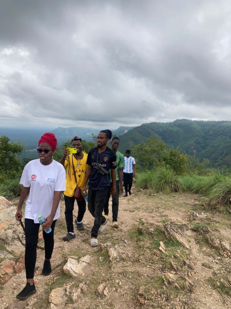 A quest to conquer Ghana's highest mountain and the washdown