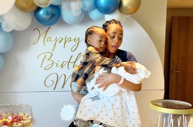 Regina Daniels shares first glimpse of her newborn son - MyJoyOnline