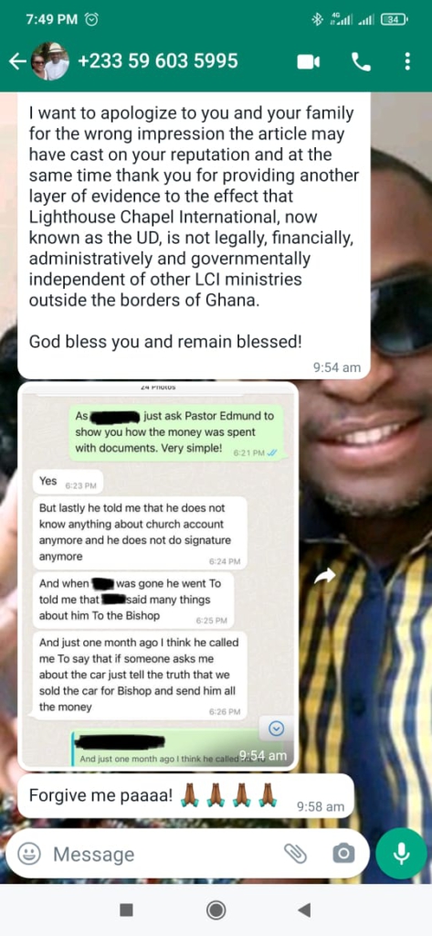 LCI car sale saga: Larry Odonkor apologises to Lighthouse pastor in Madagascar