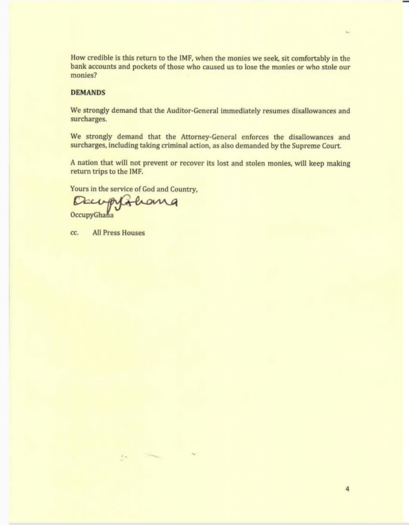 Ghana's return to IMF is a disappointment - OccupyGhana Ghana's return to IMF is a disappointment - OccupyGhana