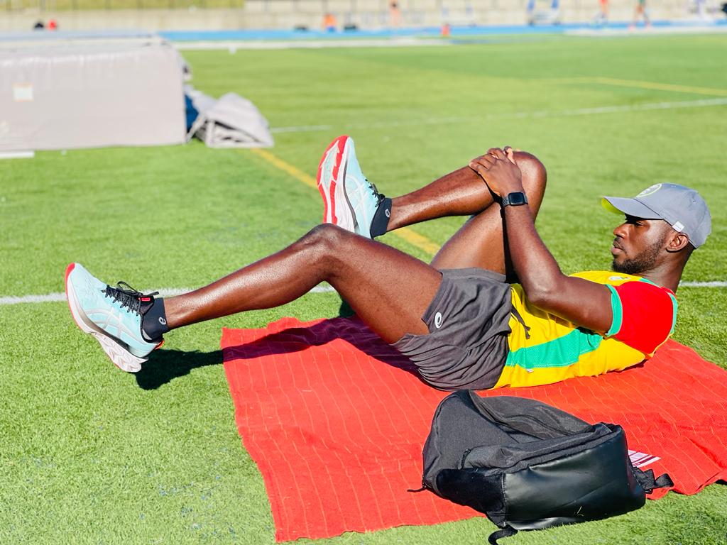 Photos: Team Ghana commences training ahead of World Athletics Championships