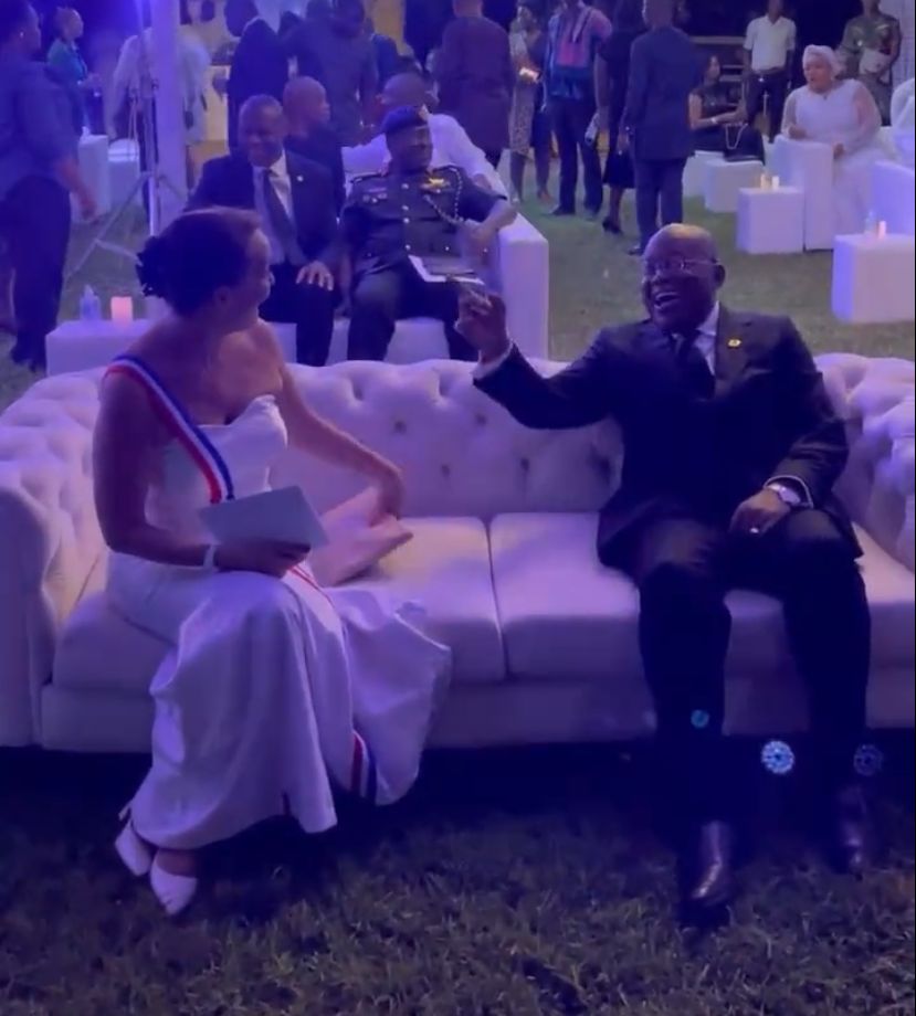Akufo-Addo hits dance floor with French Ambassador